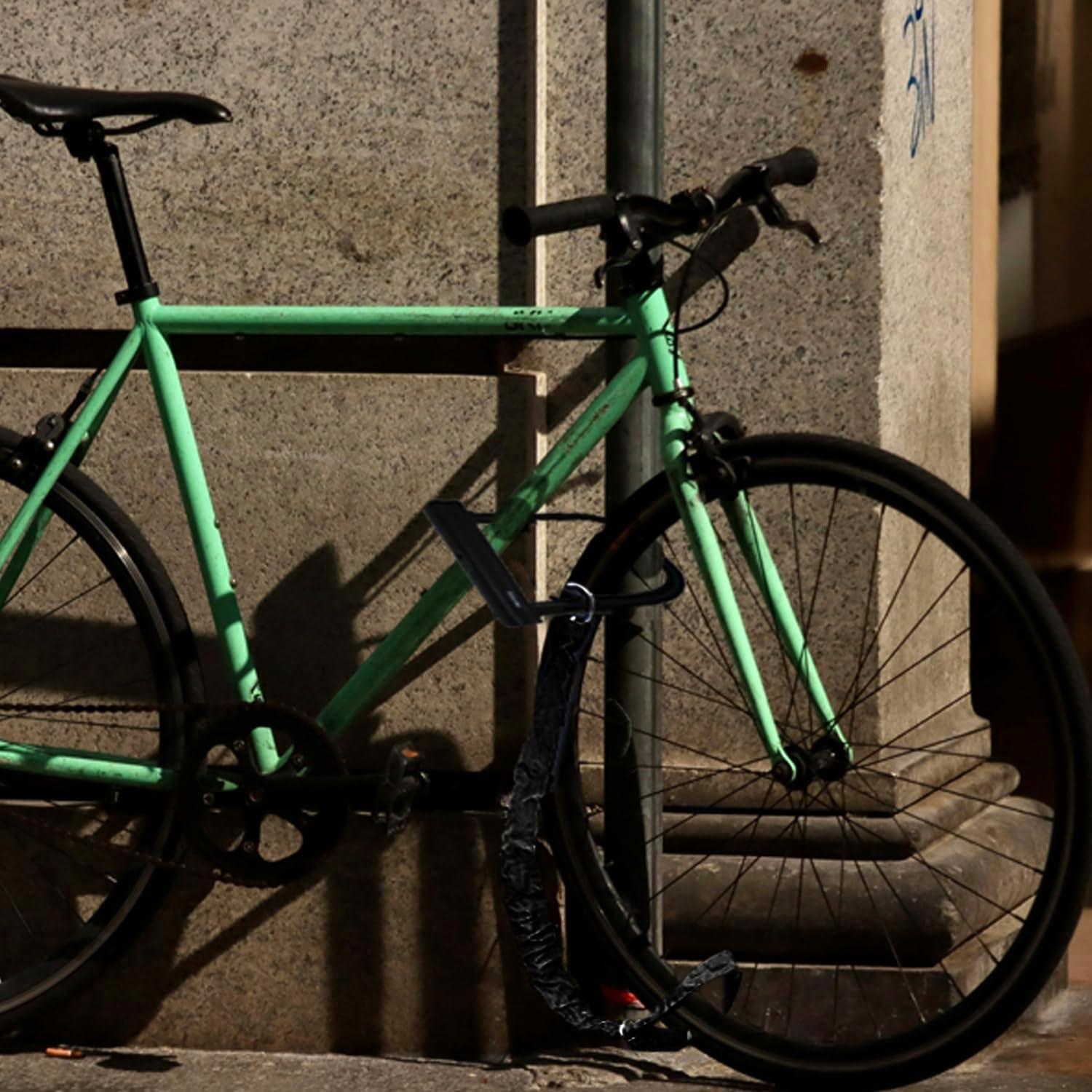 Candado en U Antirrobo Rifarter 18mm con Cadena 120cm