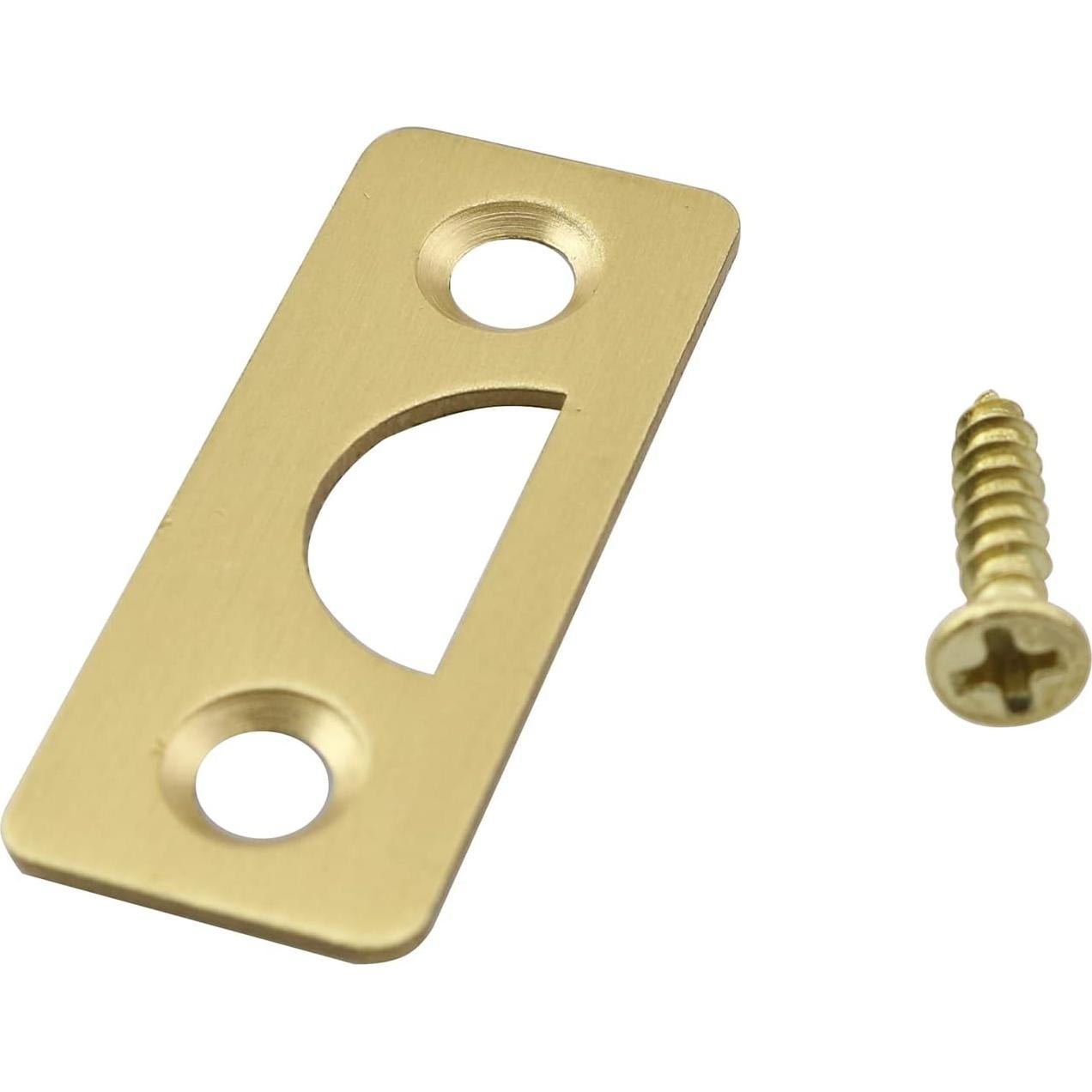 Cerradura de Deslizamiento de Pestillo LQ Industrial Dorado 7.62 cm