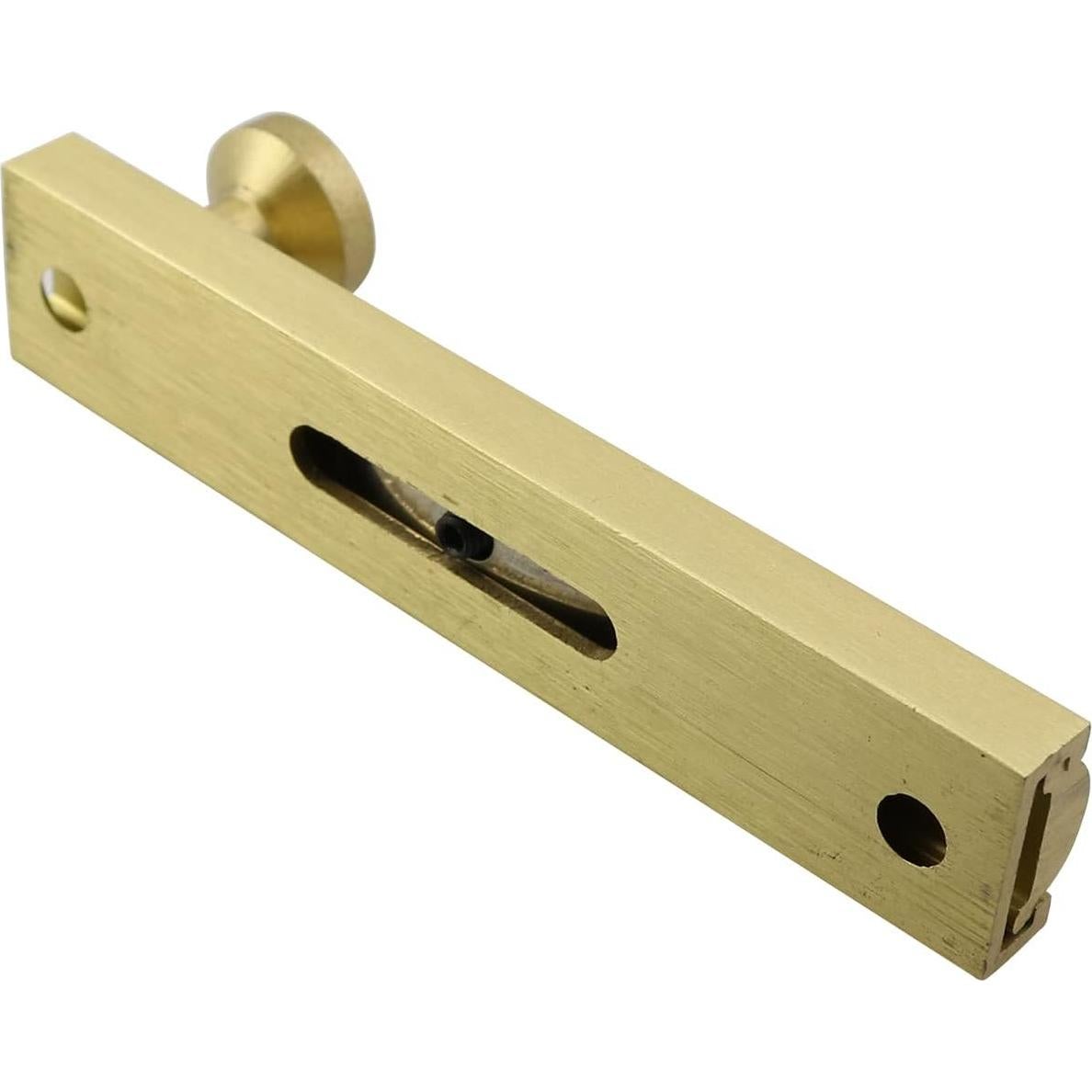 Cerradura de Deslizamiento de Pestillo LQ Industrial Dorado 7.62 cm