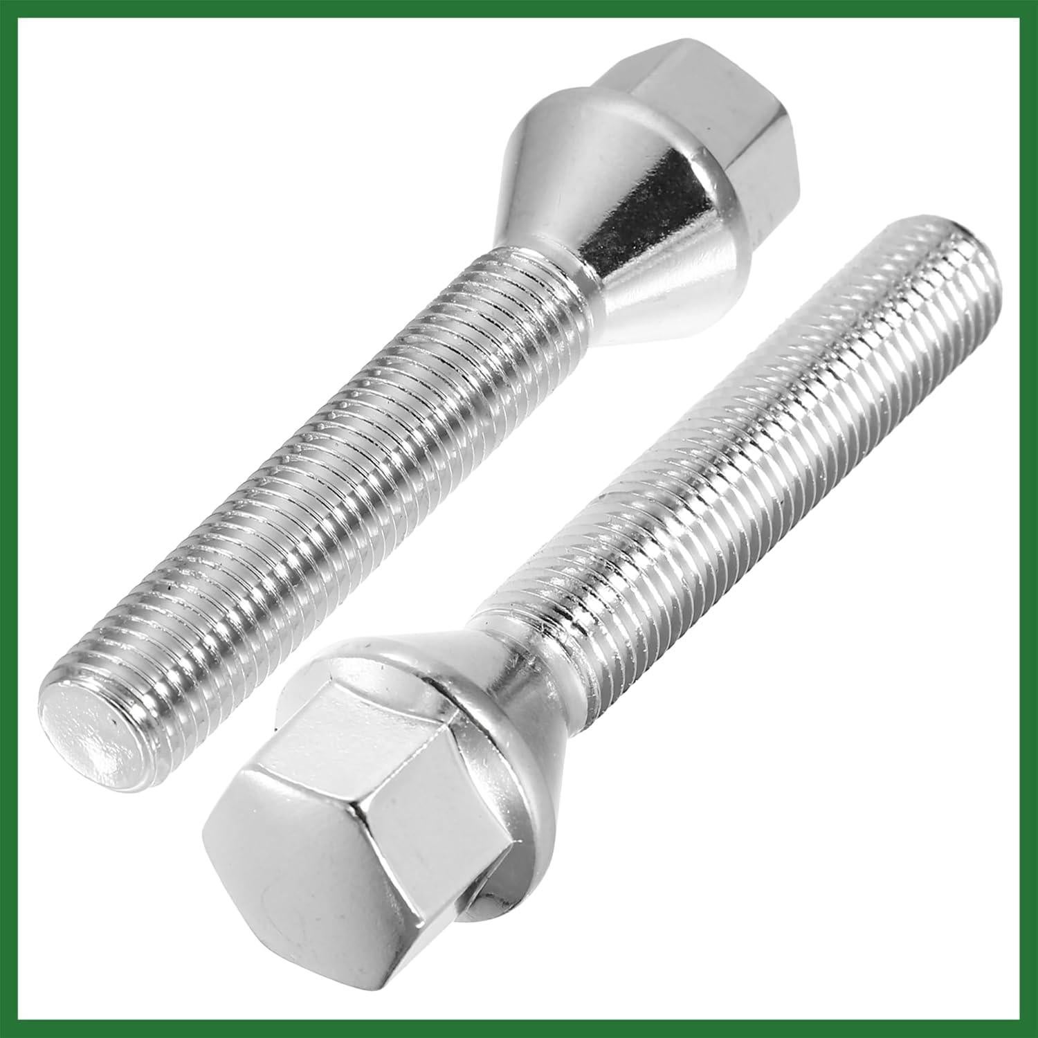 Juego de Pernos de Rueda Motoforti M12 x 1.5 Cromo 8 Piezas