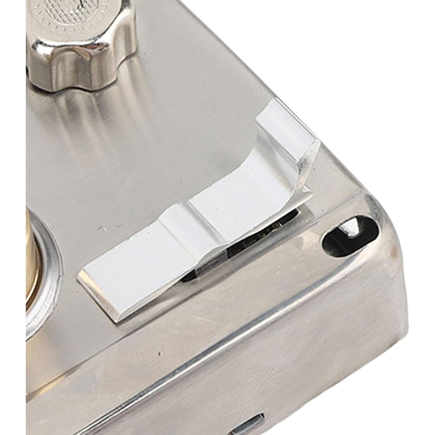 Cerradura de Pestillo Vertical Anti-Robo Plplaaoo de Acero Inoxidable