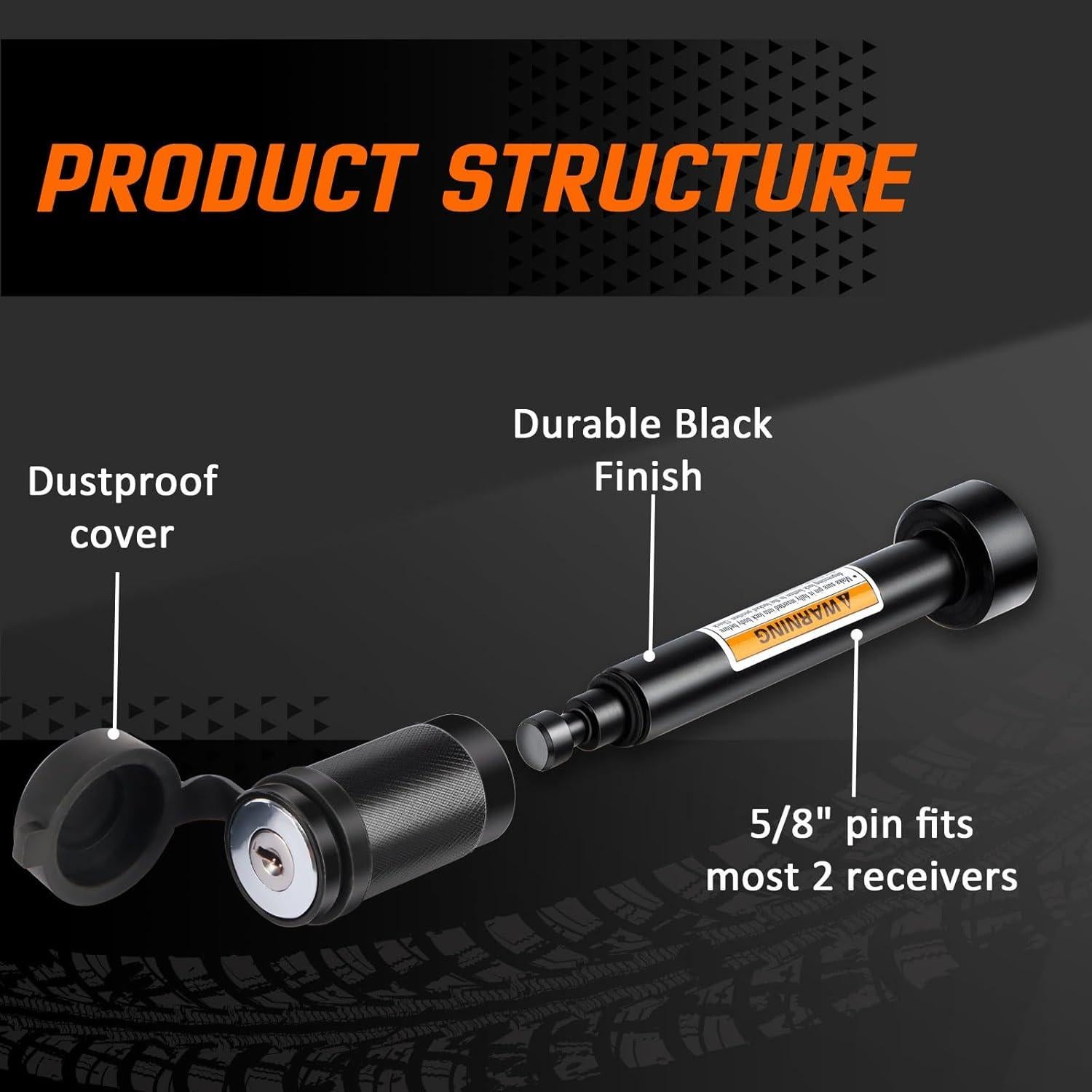 Juego de Cerraduras para Remolque METOWARE 5/8" Diámetro