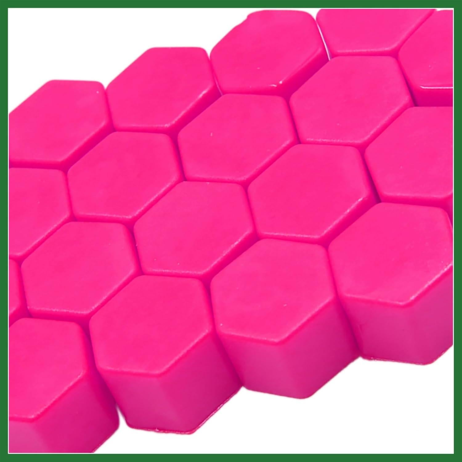 Tapa de Tornillo de Neumáticos Motoforti 20 Pcs 19mm Rosa