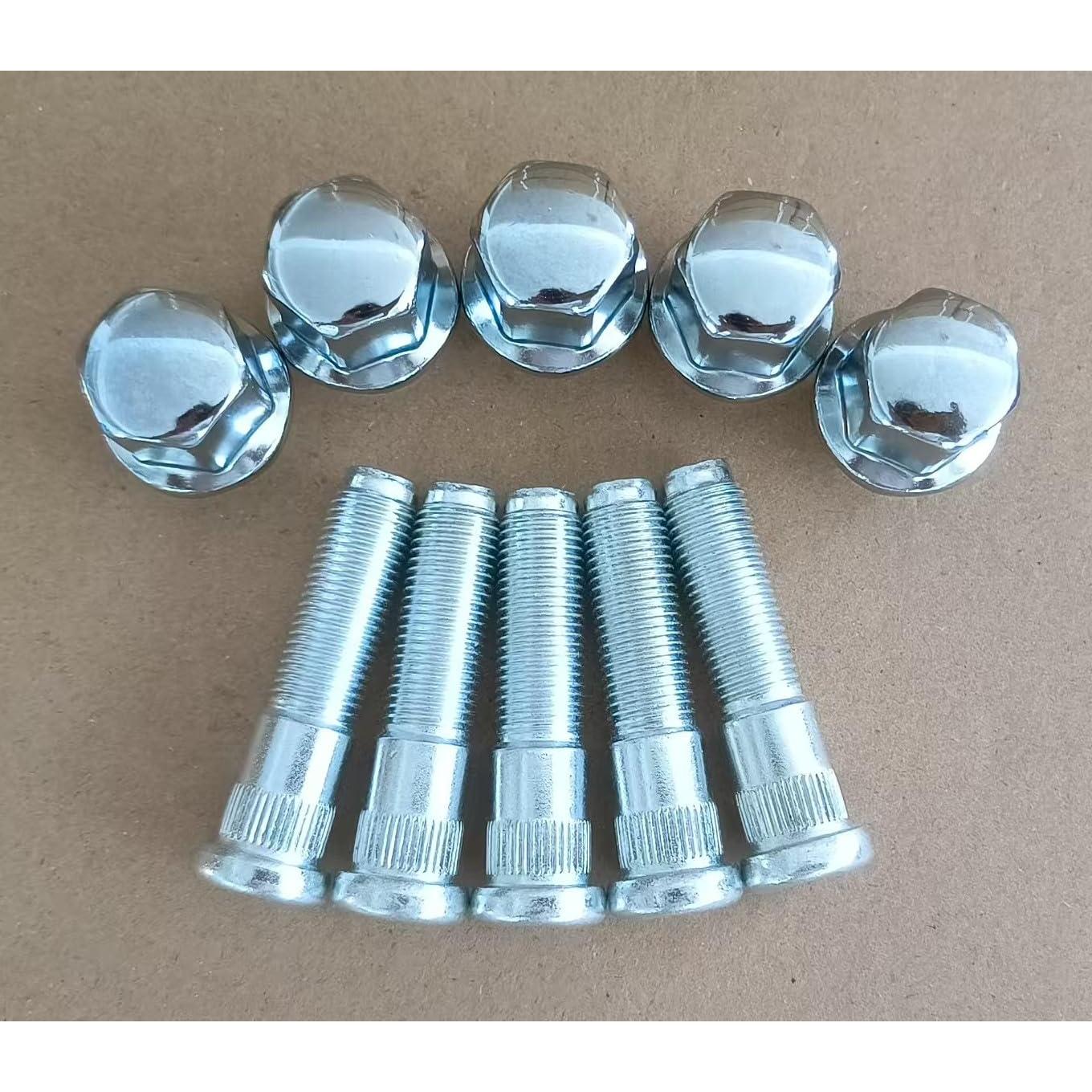 5 Tornillos de Rueda M14-1.50 WANTONE RACING para Dodge Jeep