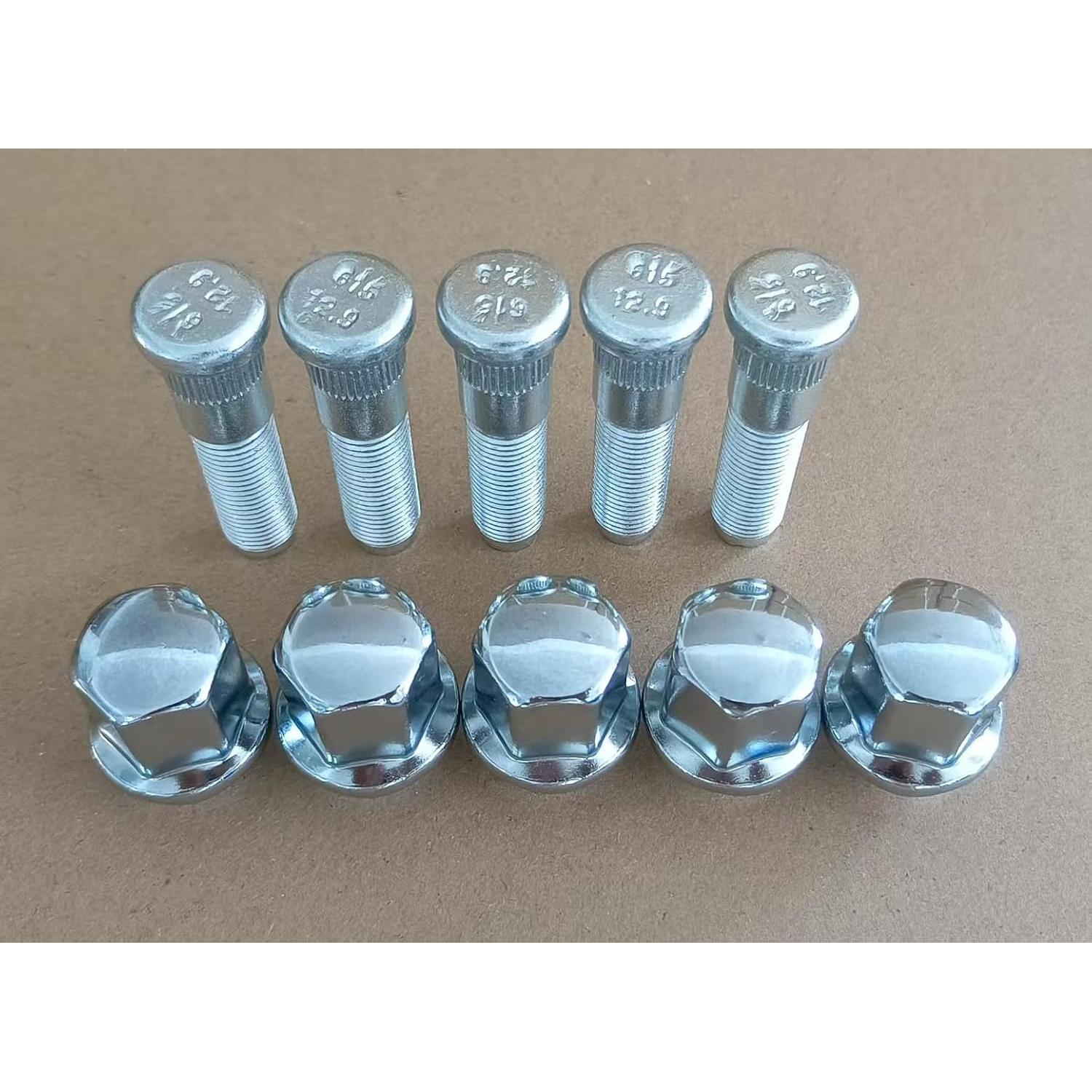 5 Tornillos de Rueda M14-1.50 WANTONE RACING para Dodge Jeep