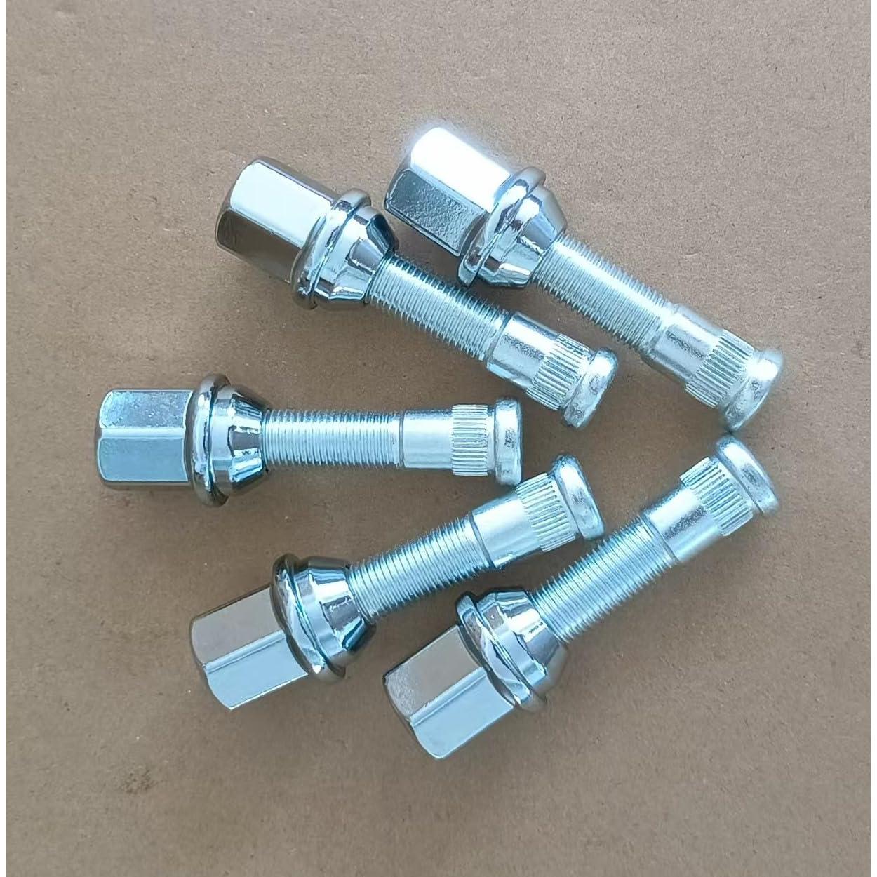 5 Tornillos de Rueda M14-1.50 WANTONE RACING para Dodge Jeep