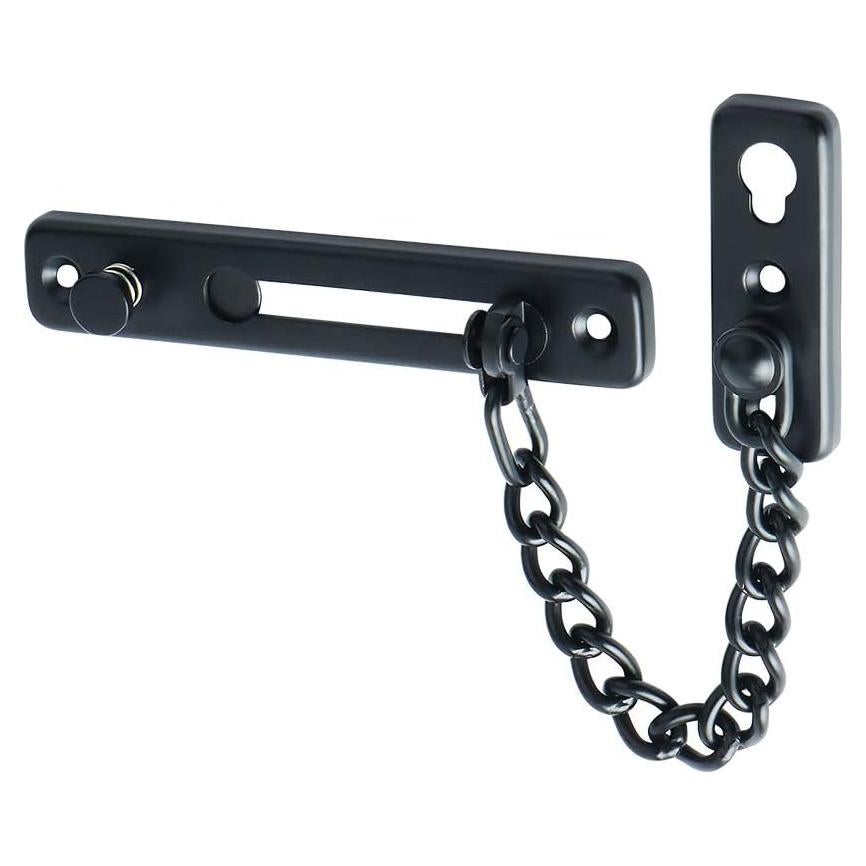 Cerradura de Cadena de Puerta Alise FD9000-B Acero Inoxidable Negro Mate