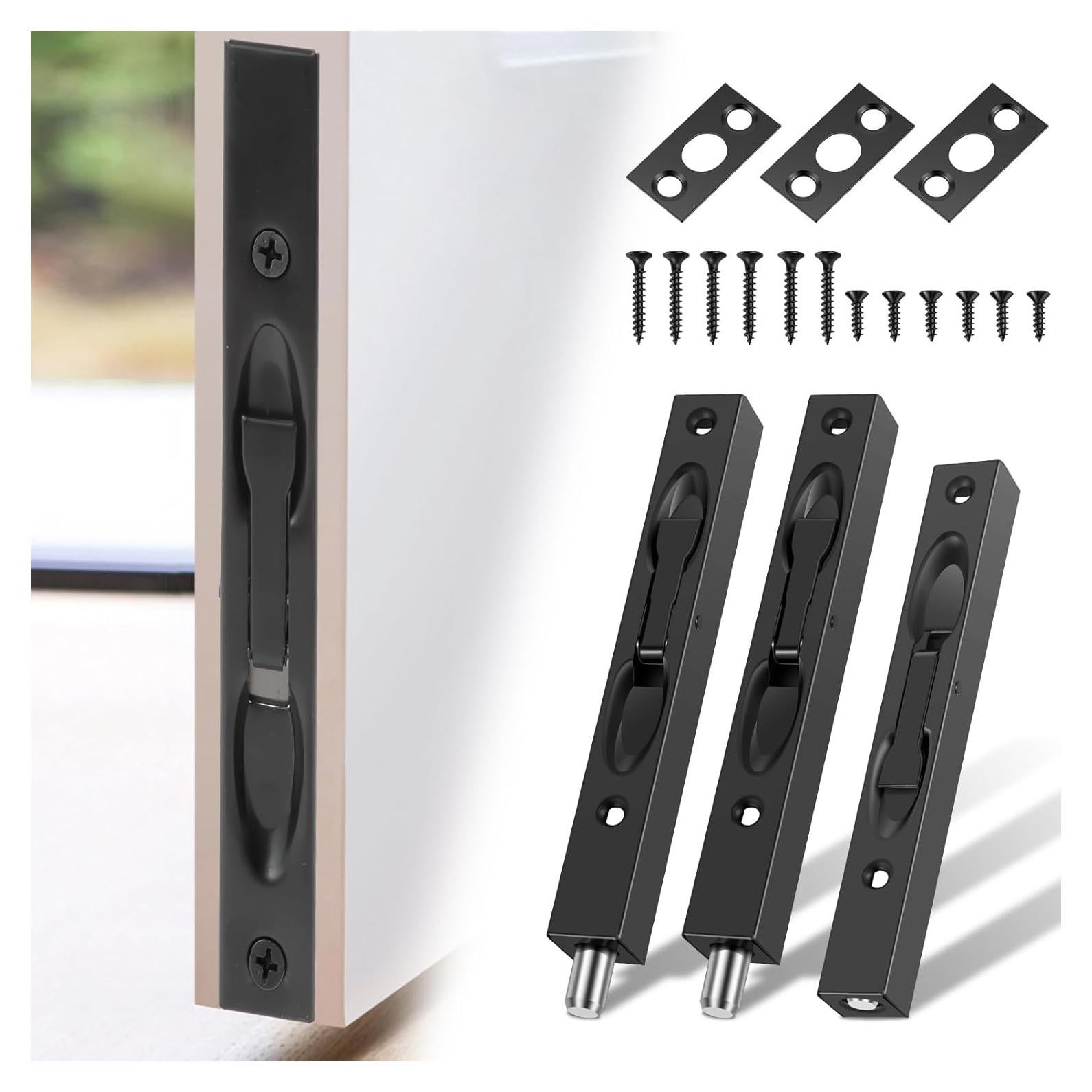 3 Piezas Pestillo Empotrado Acero Inoxidable BENGTING 15.2 cm