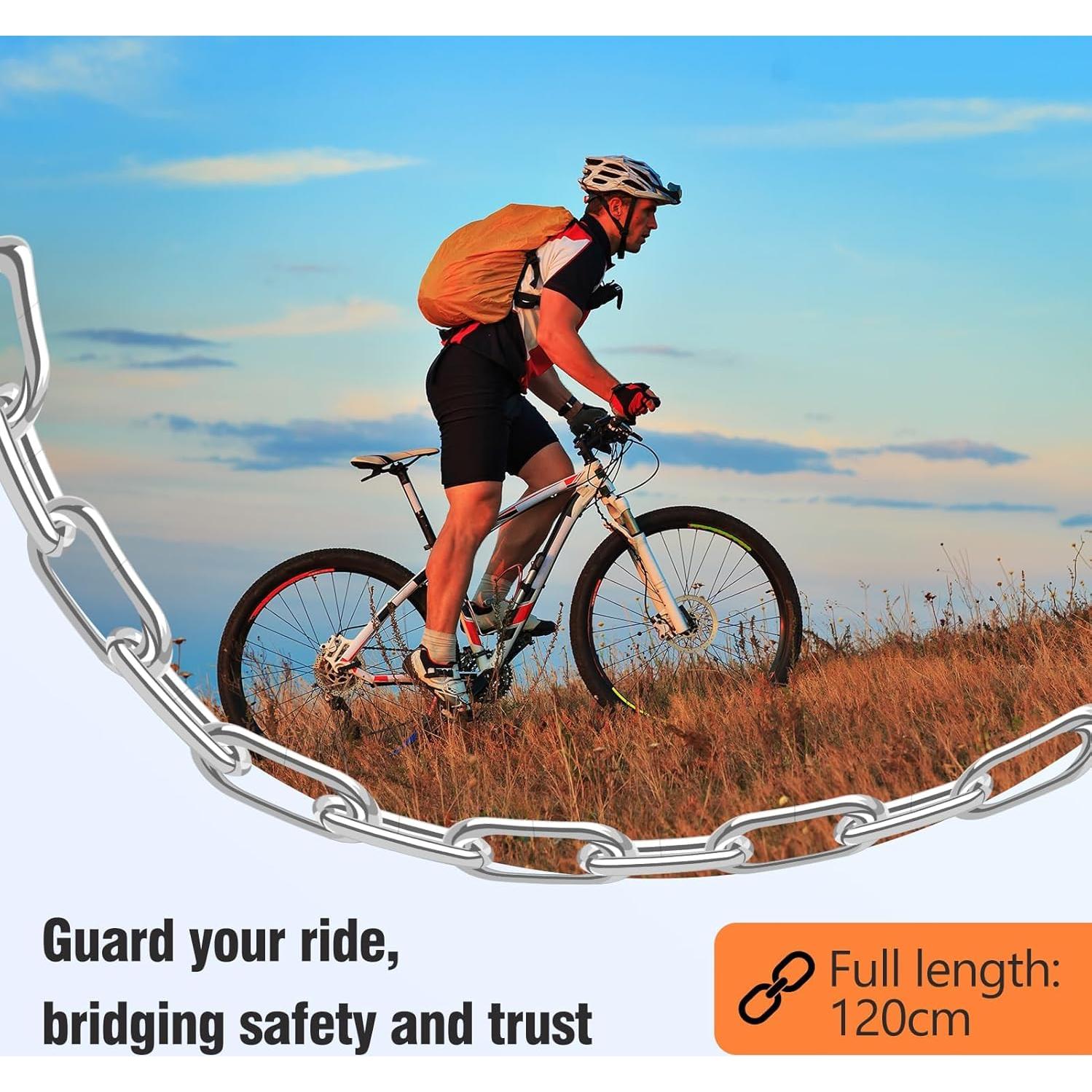 Candado de Cadena Antirrobo Mbeysaq XR2S3S 1.43m Combinación