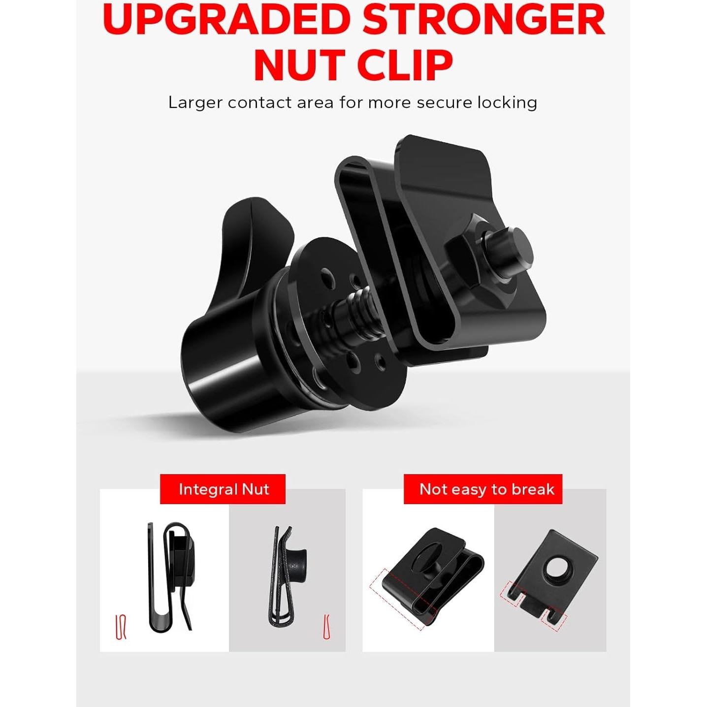 Kit de Tornillos de Montaje de Bolsa de Silla Amazicha - Antirrobo para Harley Davidson