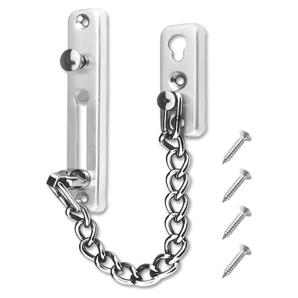 Cadena de Seguridad Antirrobo Shuxy para Puerta de Acero Inoxidable