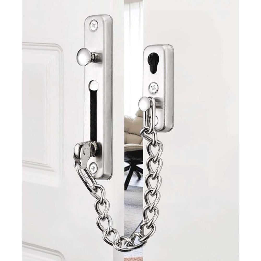 Cadena de Seguridad Antirrobo Shuxy para Puerta de Acero Inoxidable