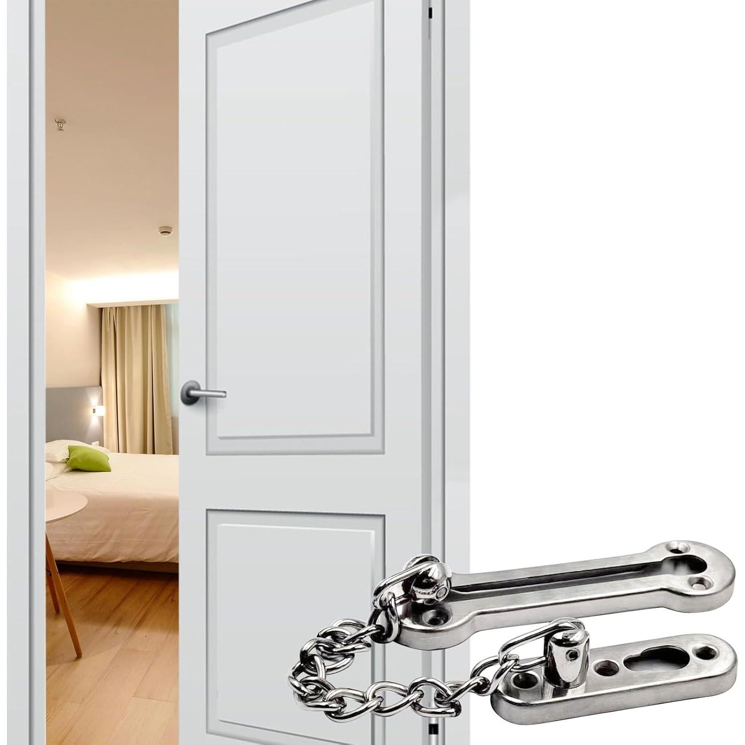 Cerradura de cadena de acero inoxidable Miayaya 190 mm