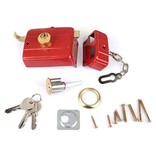 Cerradura de Seguridad Estink Rojo 45-55mm para Puertas