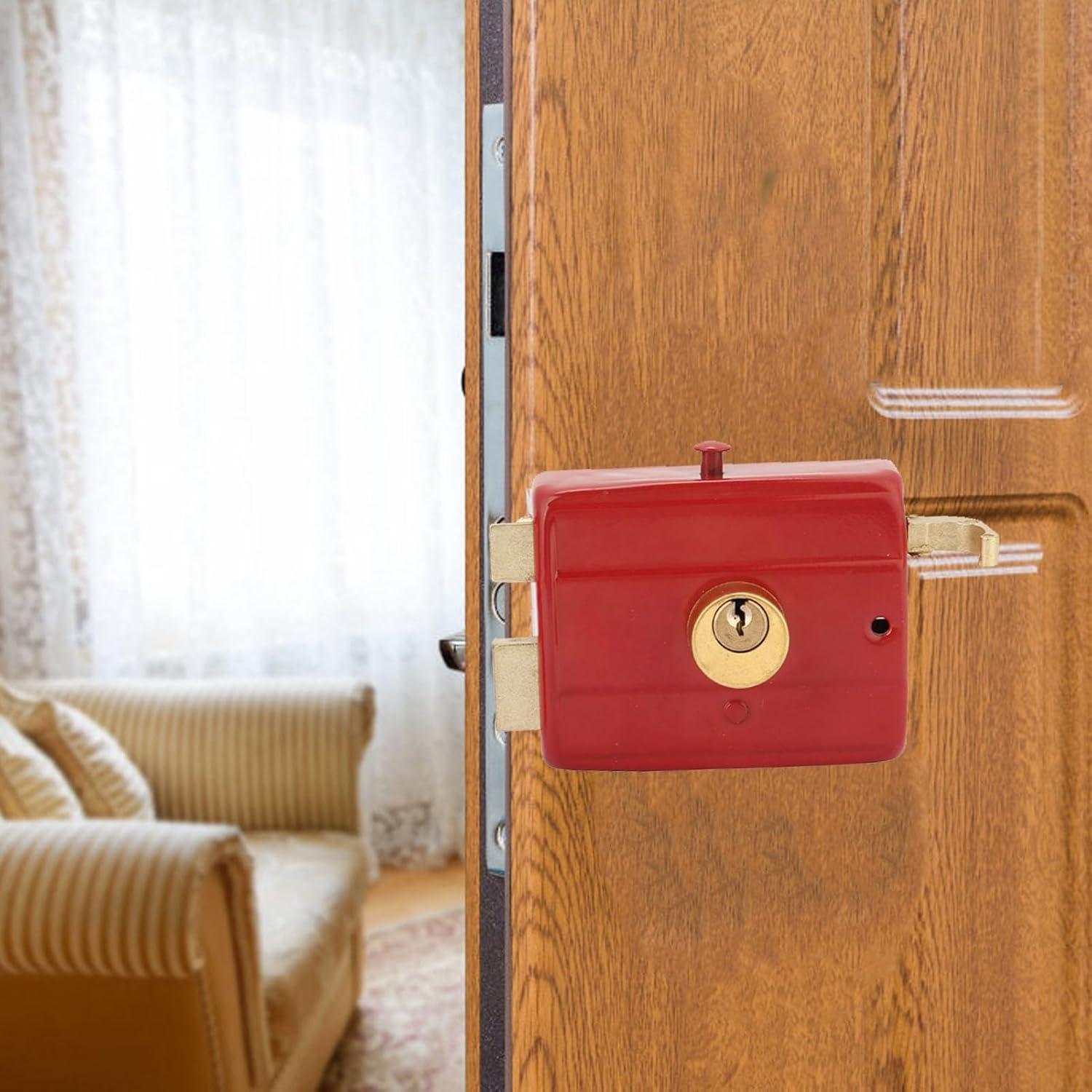 Cerradura de Seguridad Estink Rojo 45-55mm para Puertas