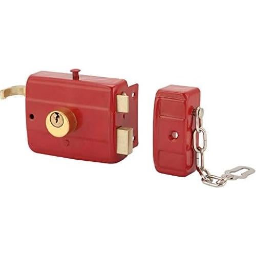 Cerradura de Seguridad Estink Rojo 45-55mm para Puertas