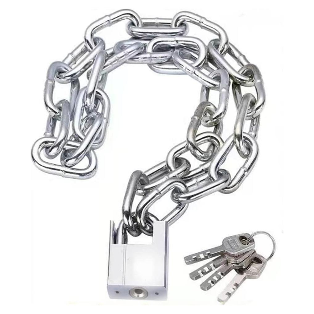 Candado de Cadena de Seguridad Xigugo 50cm Acero Endurecido