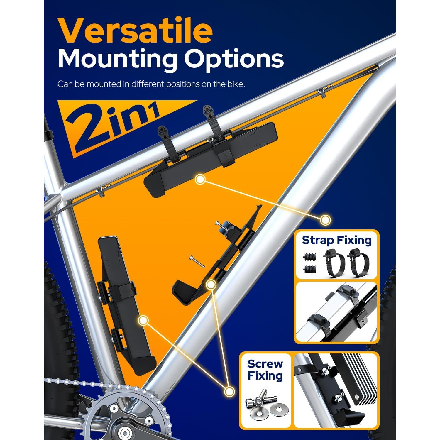 Candado Plegable VICTGOAL para Bicicleta con Soporte AirTag