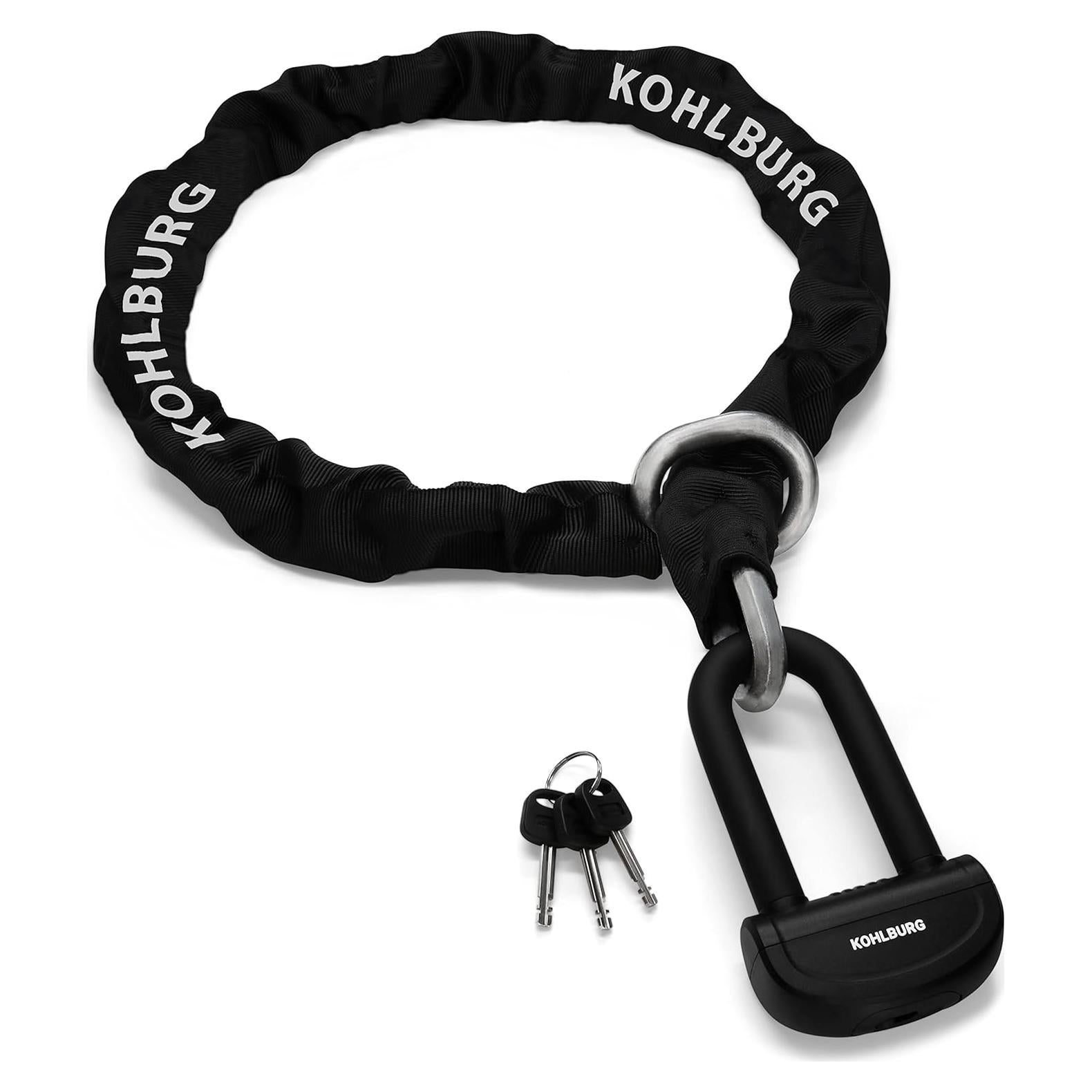 Candado de Cadena KOHLBURG Alcatraz 150 cm 6 kg Seguridad Alta