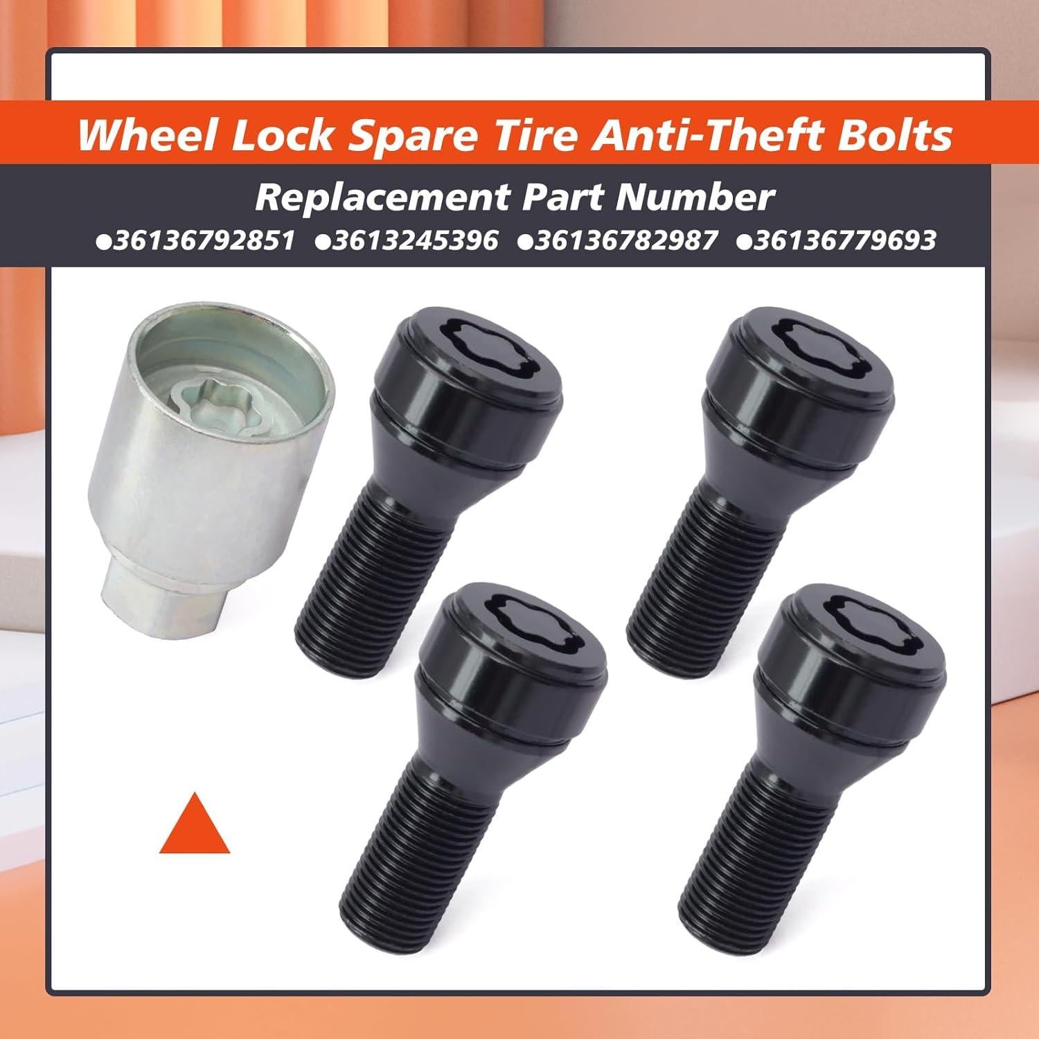 Bloques de Rueda Antirrobo M14 x 1.25mm Mhrxusd para BMW