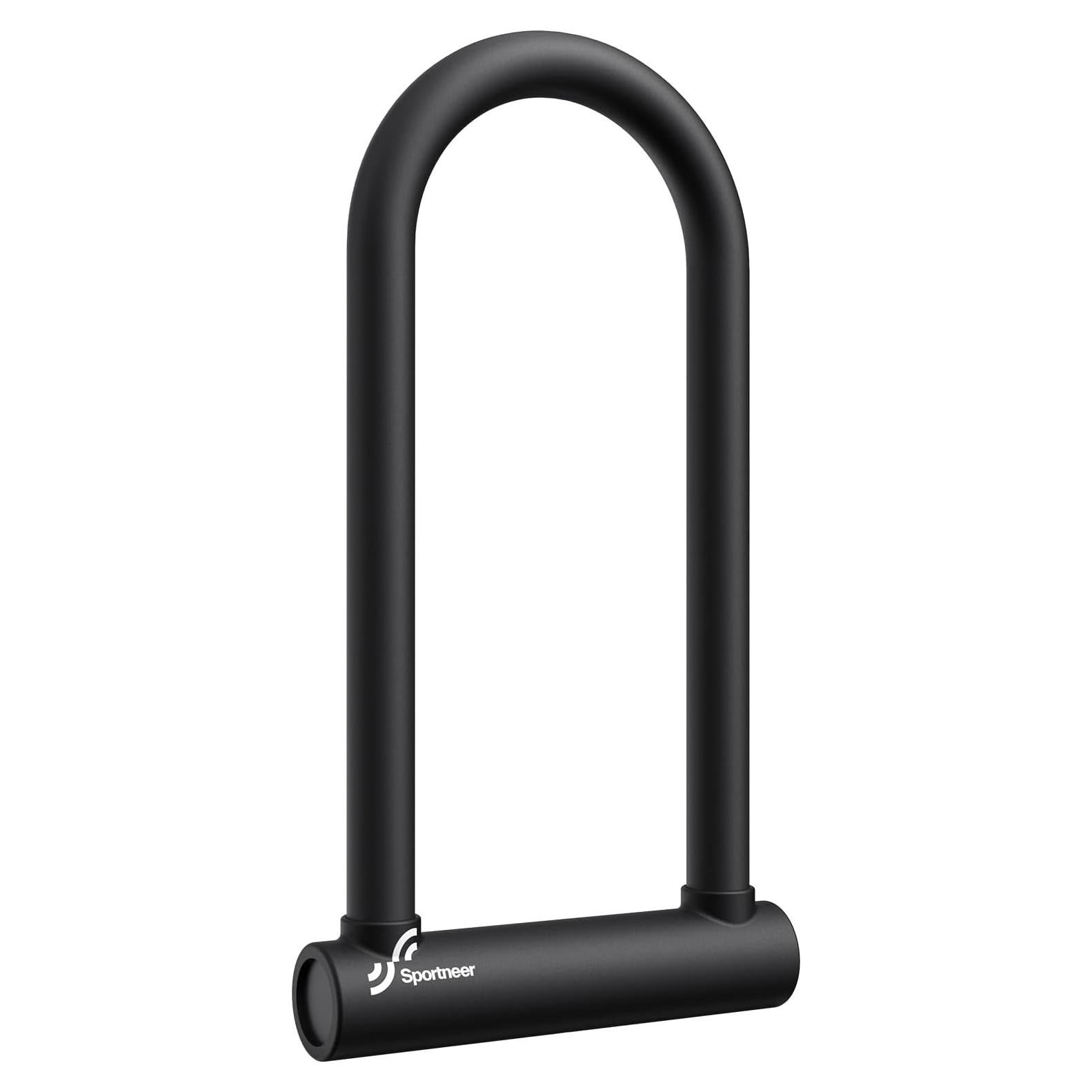 Candado U Sportneer para Bicicleta 18mm Antirrobo con Soporte