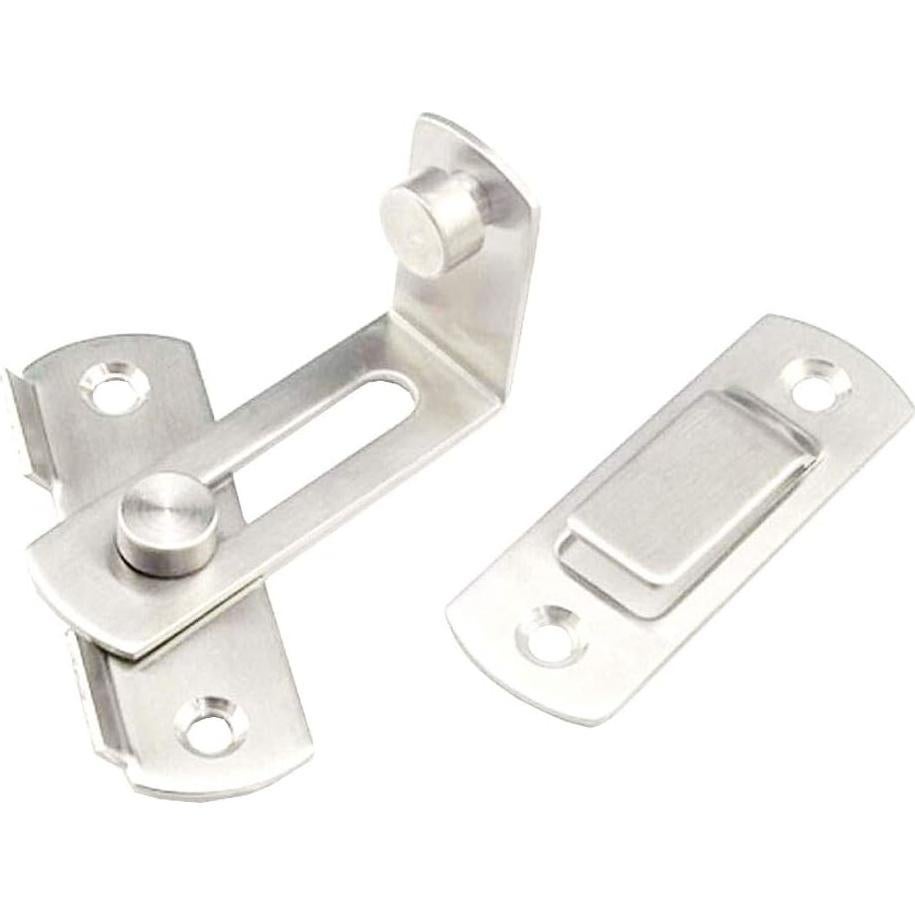 Cerradura de Pestillo Abatible WANLIAN 10.16 cm Acero Inoxidable