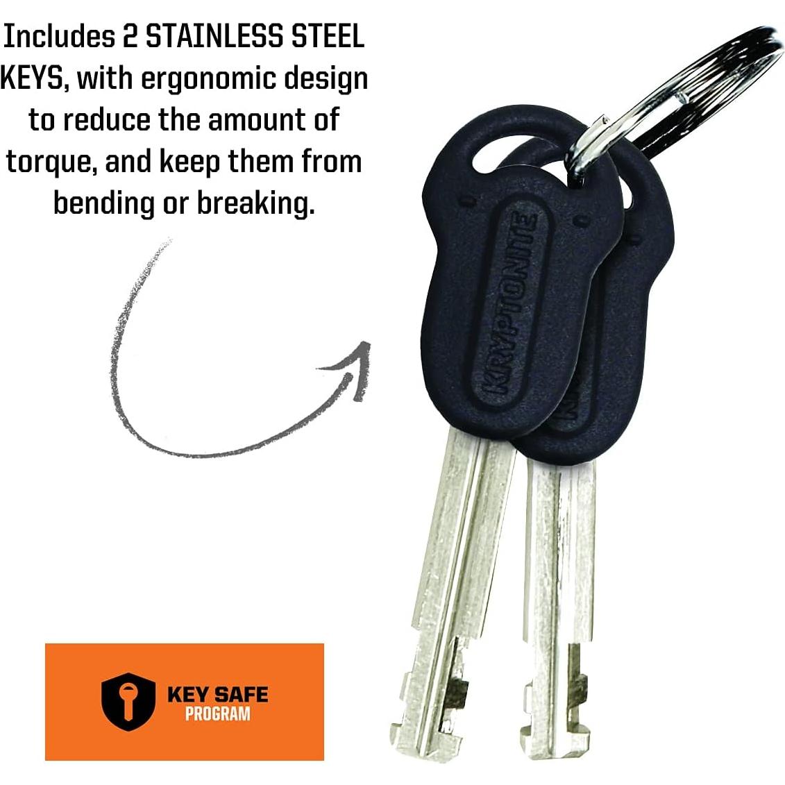 Candado U Kryptonite KryptoLok 12.7mm para Bicicleta