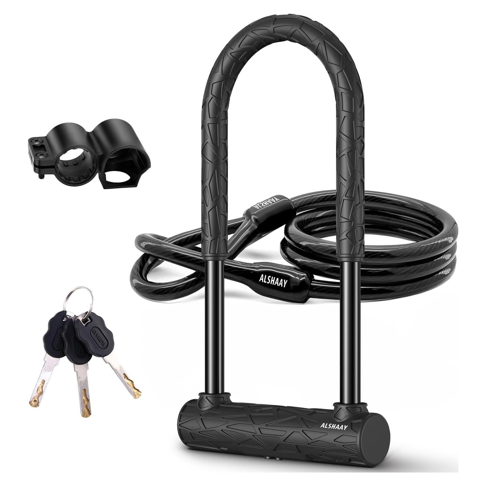Candado U Alshaay para Bicicleta 12 Toneladas Resistencia