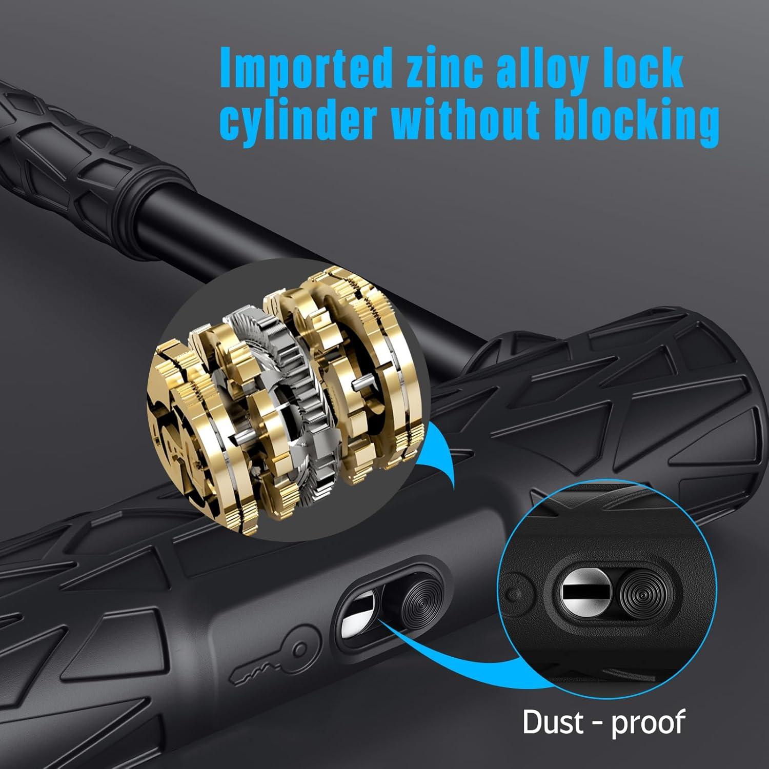 Candado U Alshaay para Bicicleta 12 Toneladas Resistencia