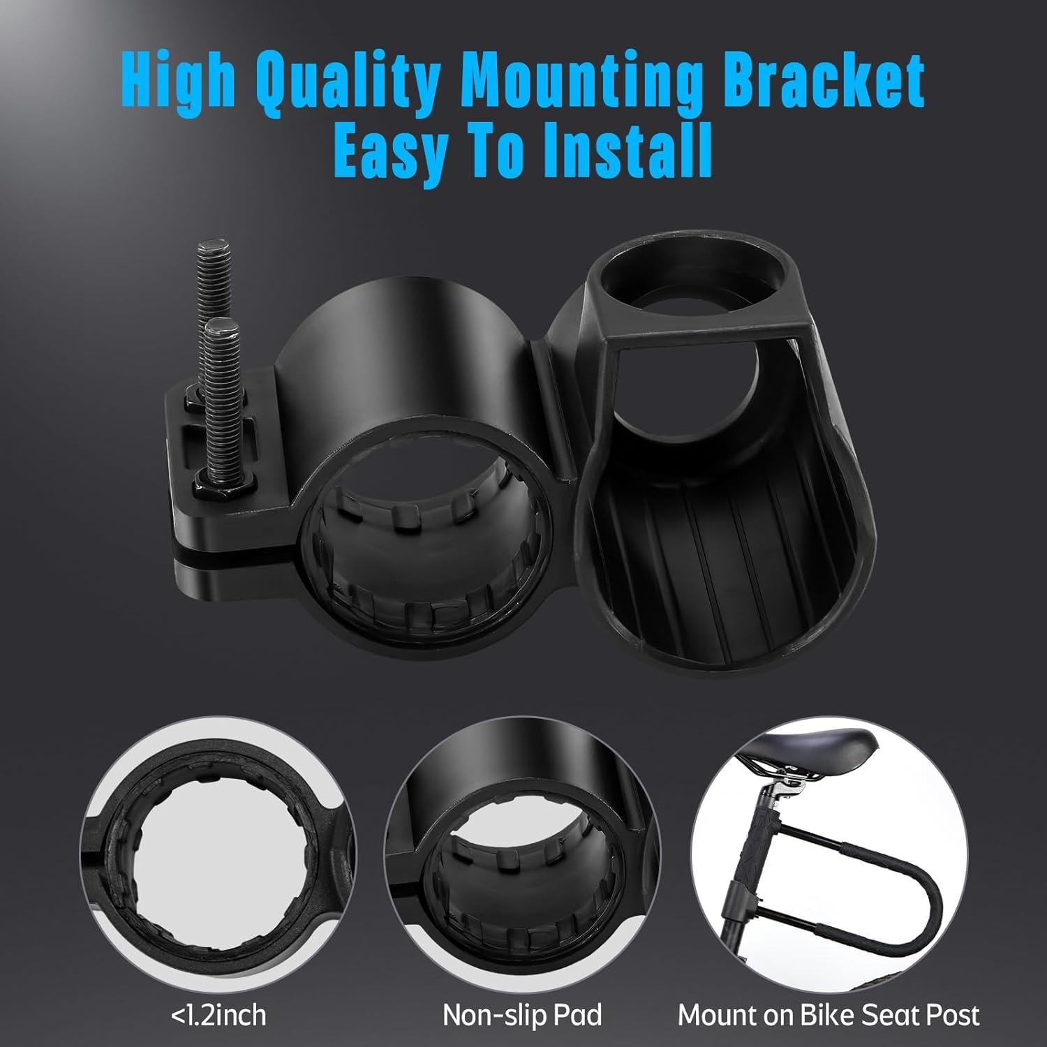 Candado U Alshaay para Bicicleta 12 Toneladas Resistencia