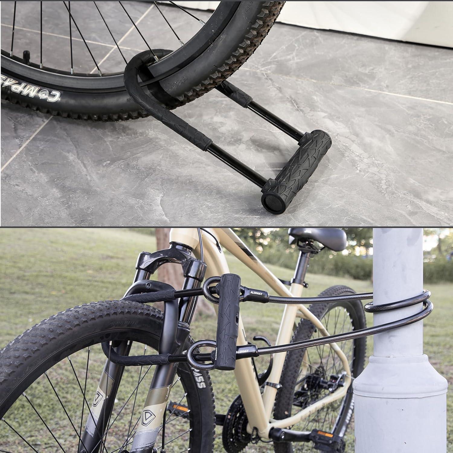 Candado U Alshaay para Bicicleta 12 Toneladas Resistencia