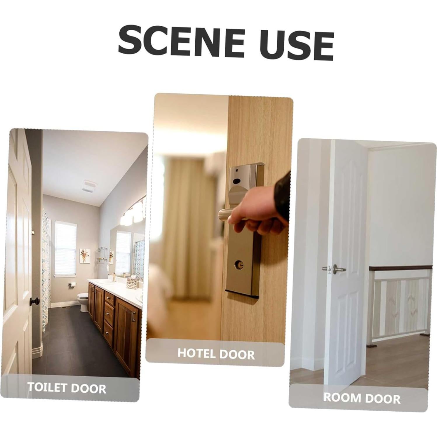 Pestillos de Seguridad DOITOOL 6 Pcs Hierro Engrosado 14.8cm