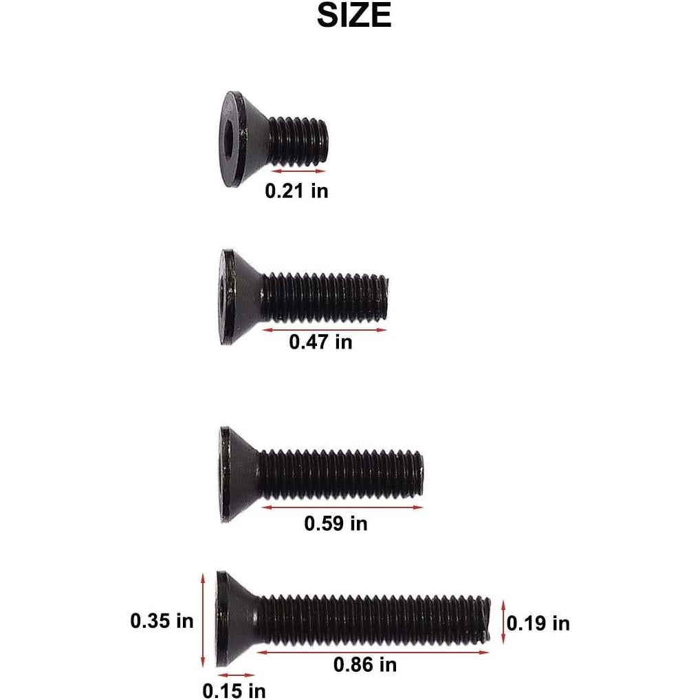 Kit Adaptador Bucle 1" JIALITTE con Swivels y Tornillos