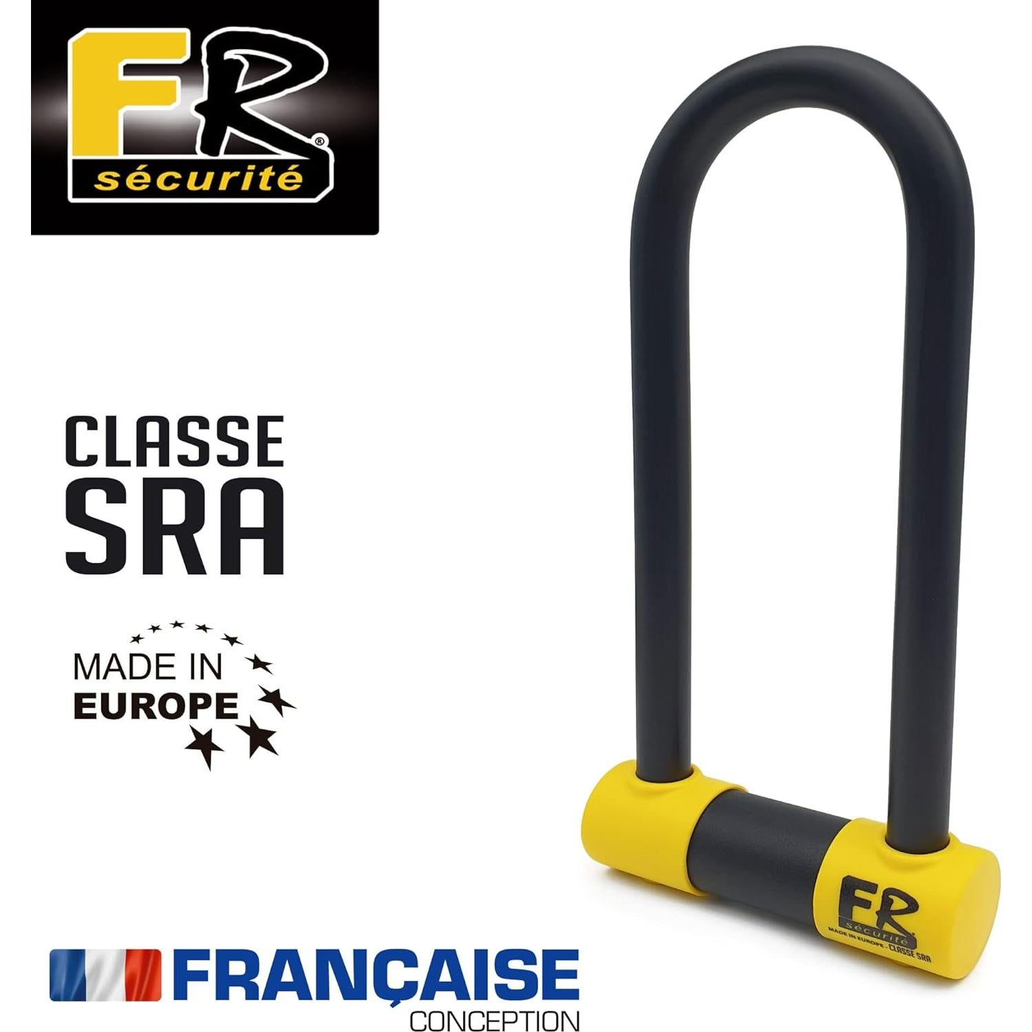 Candado Antirrobo FR Seguridad FR85250 U 85x25 cm Acero Doble Cerradura