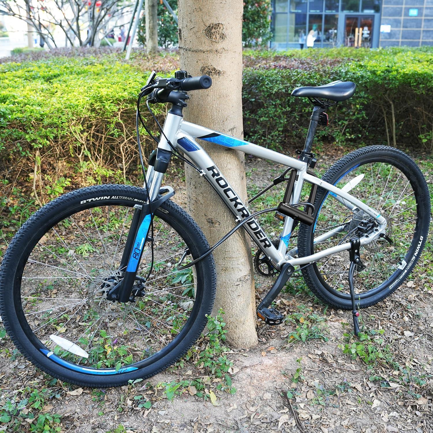 Candado U Sportneer 18mm Alta Seguridad con Cable 1.5m