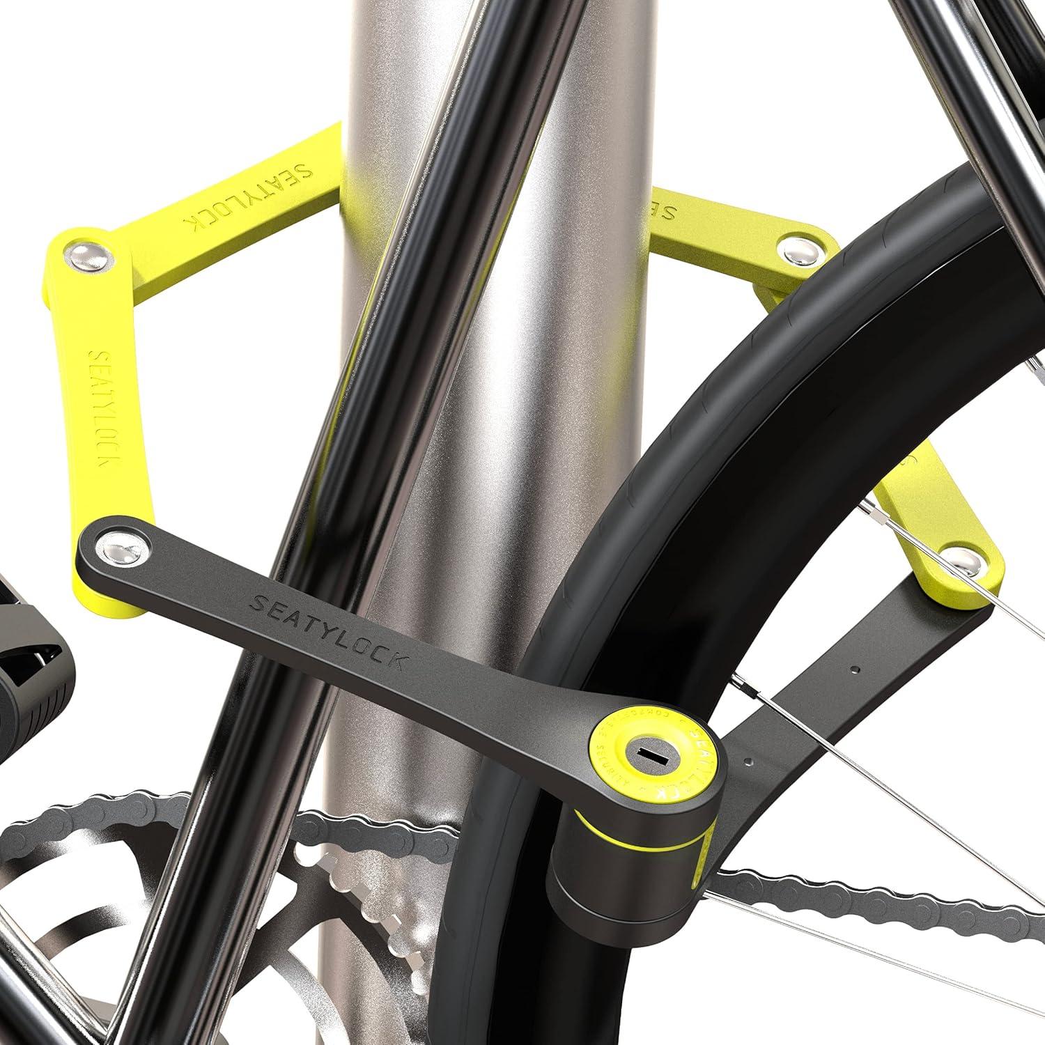 Candado Plegable Seatylock Foldylock Compact Amarillo 85cm