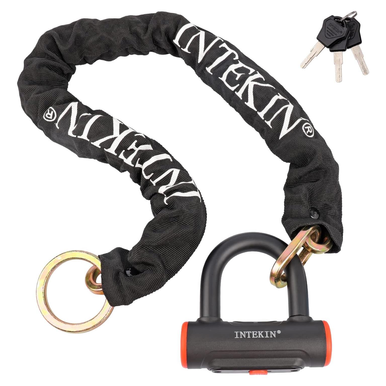 Candado de cadena INTEKIN 100cm 8mm alta seguridad anti robo