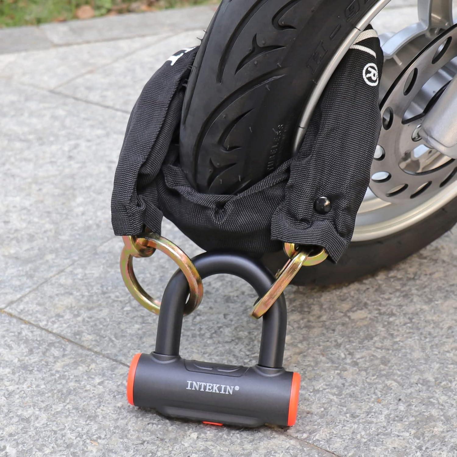 Candado de cadena INTEKIN 100cm 8mm alta seguridad anti robo