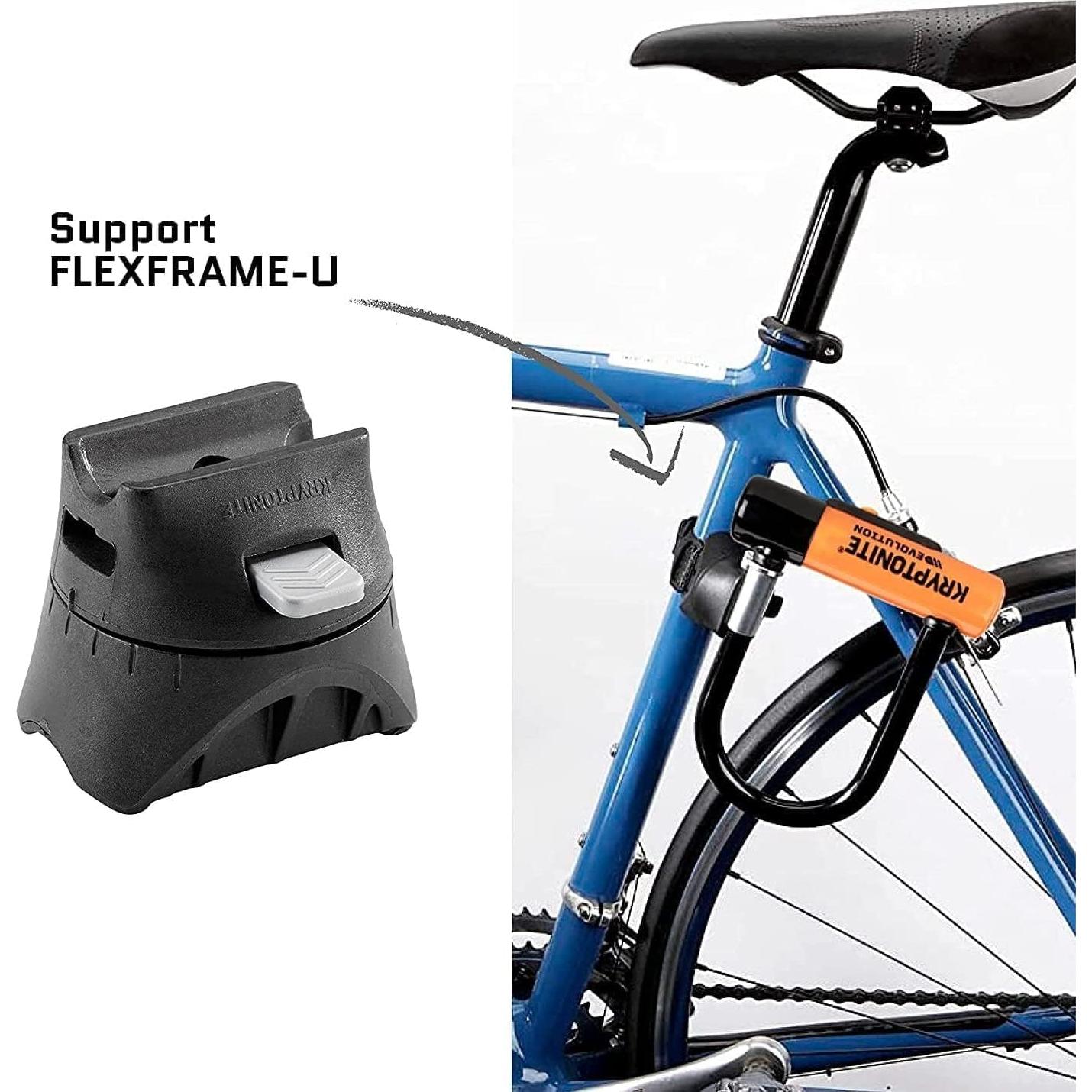 Candado U Kryptonite KryptoLok Mini-7 con Cable 1.2m