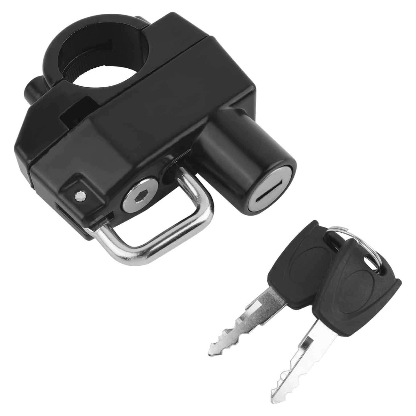 Candado Antirrobo para Casco de Motocicleta YGDMD - Negro