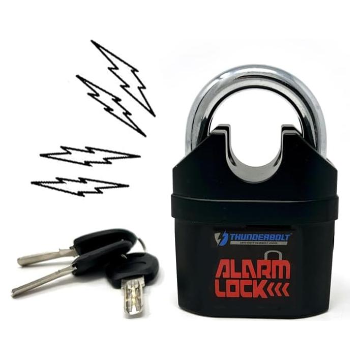 Candado de Alarma Thunderbolt 110dB Antirrobo Resistente