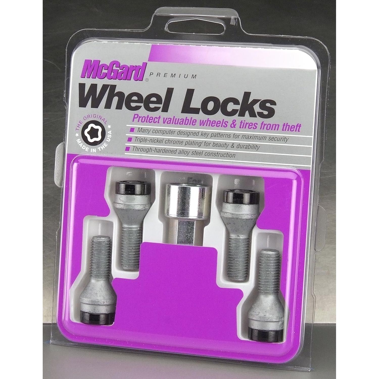 Cerraduras de Rueda McGard 27178 M12 x 1.5 Juego de 4