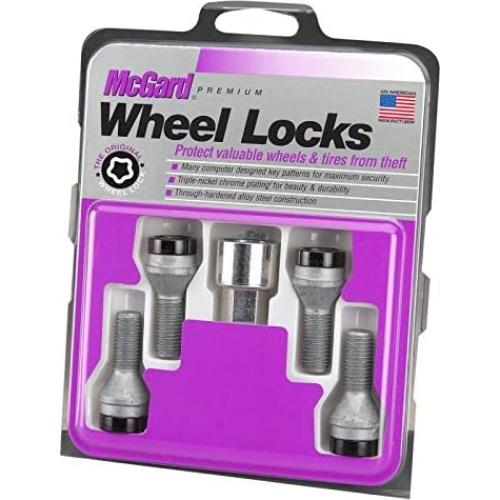 Cerraduras de Rueda McGard 27178 M12 x 1.5 Juego de 4