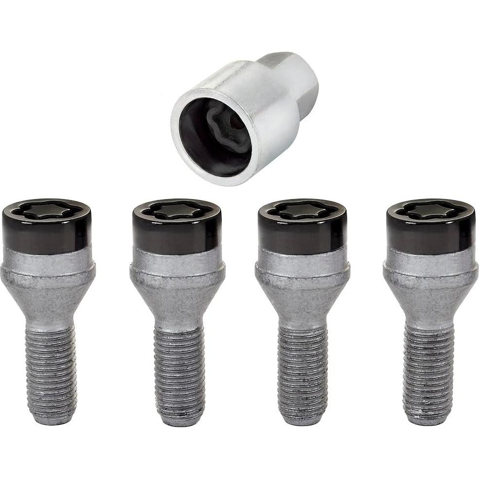 Cerraduras de Rueda McGard 27178 M12 x 1.5 Juego de 4