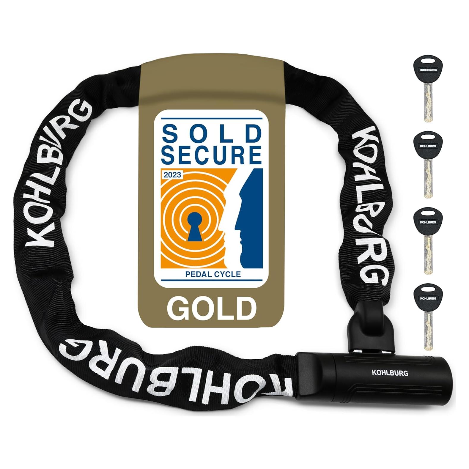 Candado de Cadena KOHLBURG Helsinki 1.2m Alta Seguridad