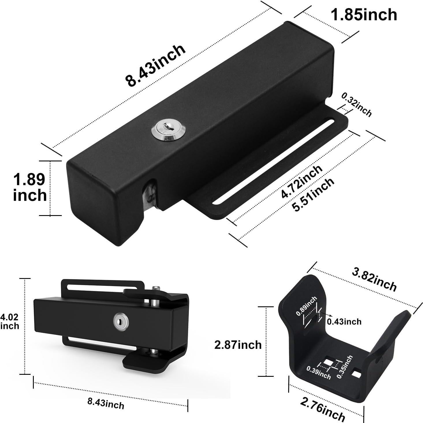 Cerradura Automática Eléctrica X-XHOUSE para Puertas de Swing