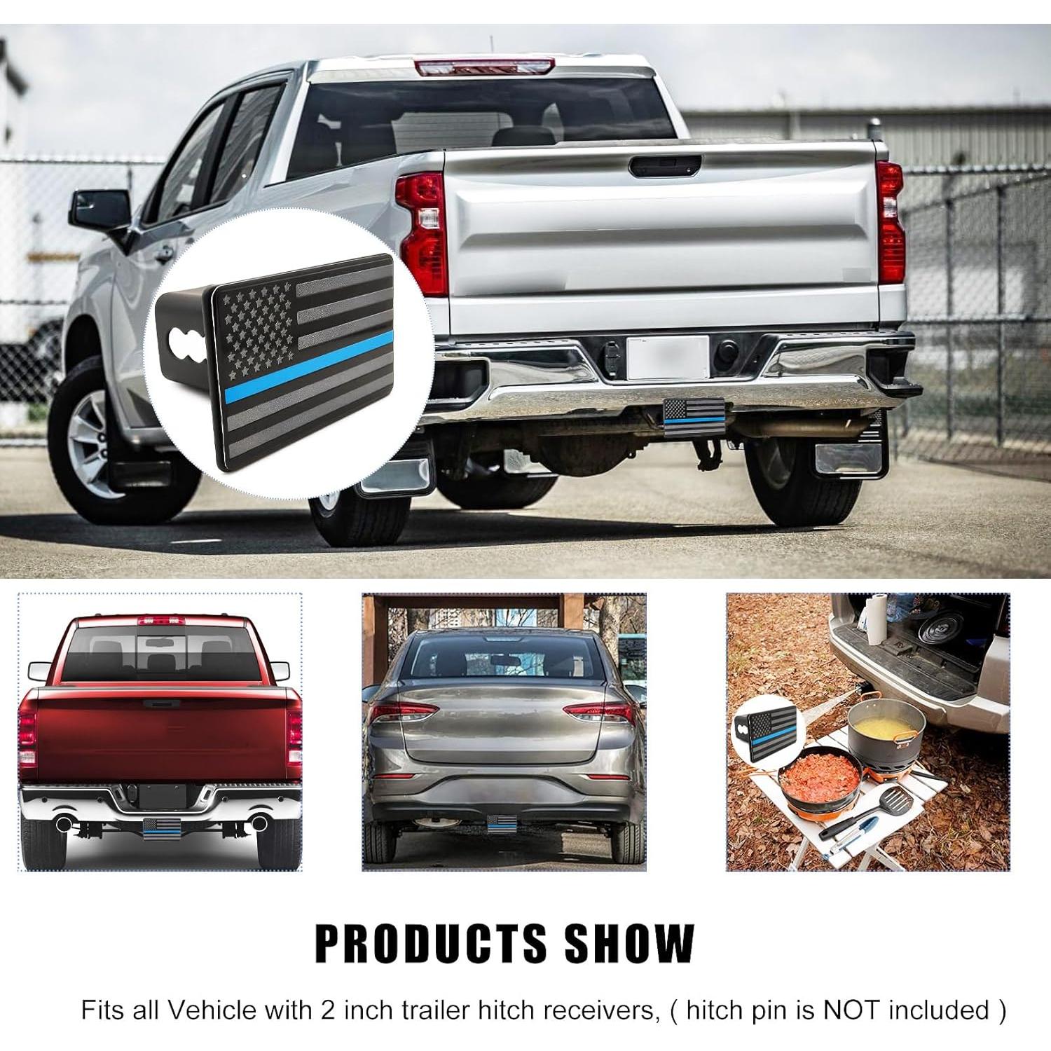 Cubierta de enganche de remolque Ohleats 2" Acero al carbono