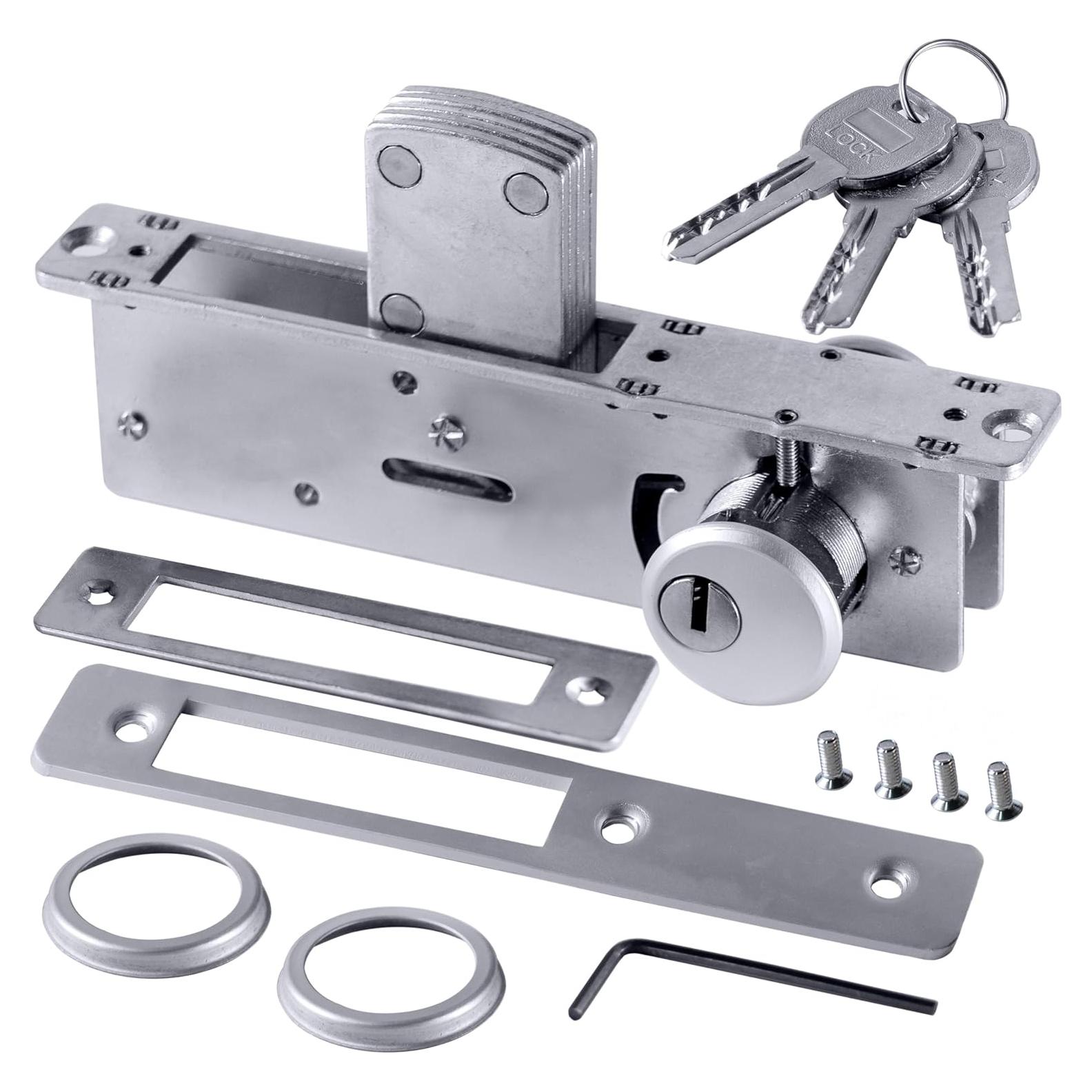 Cerradura de Mortaja Doble Cilindro UpJia Flarish 2.86 cm