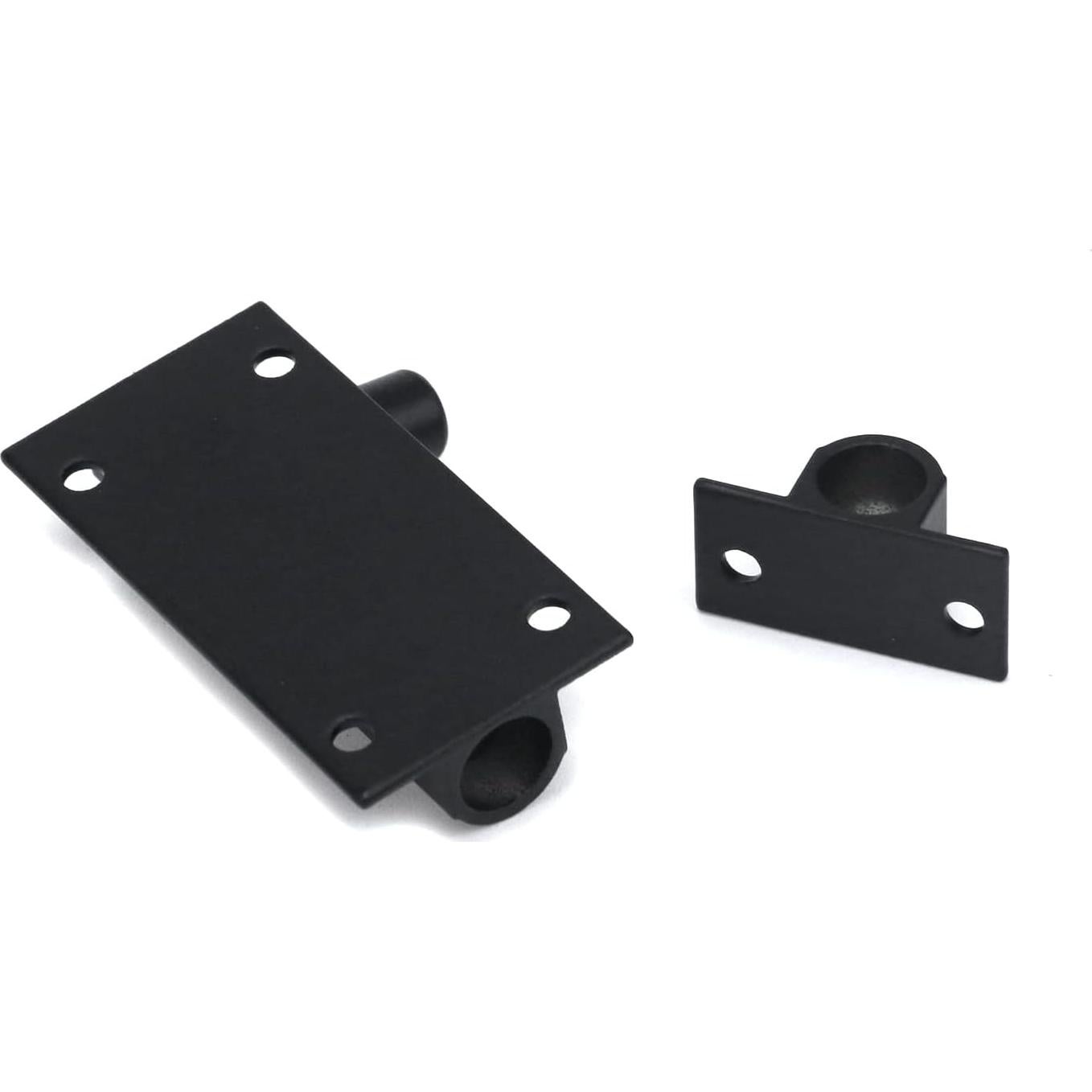 Cerradura de Pestillo de Barril MY MIRONEY 4 Unidades Aluminio Negro