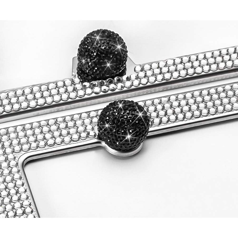 Kit de Tornillos Antirrobo para Placa de Matrícula SAVORI Bling 2PCS